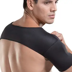 Breathable 탈구 관절염 고통을 위한 어깨 포장 보호자 두 배 어깨 지원 brace 대를 흡수하십시오
