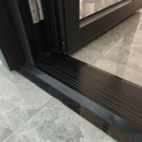 Ventanas abatibles de estilo chino puertas de aluminio y ventanas con rejillas