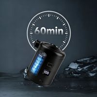 Mini Bomba de Aire Eléctrica Multicolor con Pantalla LCD, Batería de 6000 mAh, Perfecta para Colchones de Aire, Flotadores de Piscina, Bolsas de Almacenamiento al Vacío
