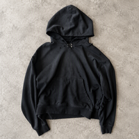 Sweat à capuche oversize délavé et vieilli pour homme avec œillets métalliques et lacets, style streetwear vintage, personnalisable, vente en gros