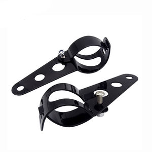 Support de montage de phare de moto de grande taille 35mm-43mm supports de lumière de fourche pour moto de course de café - Product Image 6