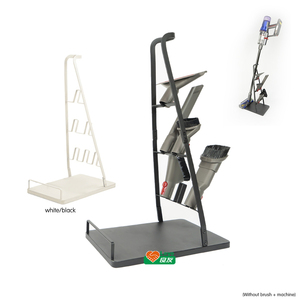 iron Stable Punch-free Floor Hanger Stand Holder Bracket Storage Shelf Rack For Dysons Xiaomi Tineco Handheld Vacuum Cleaner