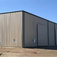 Estructura de Acero Modular Prefabricada, Nave Industrial de Acero de Alta Resistencia, Diseño de Bajo Costo, Construcción Rápida