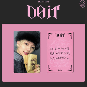 8pcs/set KPOP Stray Kids Fans Sign Card Special Card SKZ IT TAPE Postcard Hyunjin Felix Lee Know I.N Photocards EVENT Cards - Product Image 4