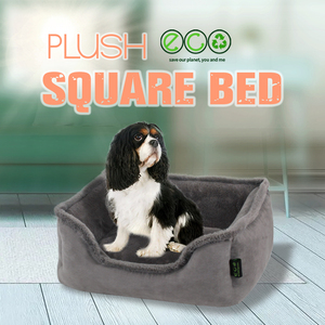 Bobbypet-camas de tela para perros y gatos, cama de lujo cálida con funda de cojín extraíble, 100% rpet, gran oferta - Product Image 2