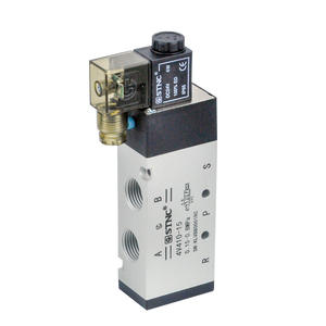 Válvula Solenoide de Inversión de Cinco Vías y Dos Posiciones SonoTech 4V210-08-DC24V/AC220V para Diversas Aplicaciones - Product Image 5