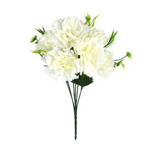 Ramo de 6 Flores Hecho a Mano, Carnaciones, Macetas, Jardineras, Decoración para Eventos Deportivos, Ceremonias de Entrada, Flores Artificiales para Sostener en la Mano - Product Image 2