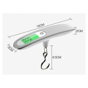 Báscula Digital Portátil de Acero Inoxidable Personalizada para Equipaje, 50 kg, Báscula Electrónica para Viajes - Product Image 3