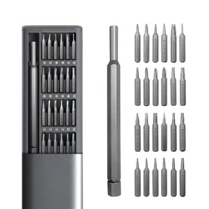 HONGYI 25 In 1 Kit di precisione tascabile per riparazione telefono <span class=keywords><strong>Set</strong></span> di strumenti per cacciavite di riparazione Mini isolato con punta magnetica - Product Image 1