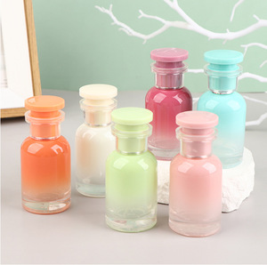 Frasco de perfume de vidrio degradado de lujo vacío con atomizador de presión y cierre de bayoneta, 30ml, 50ml, 100ml - Product Image 3