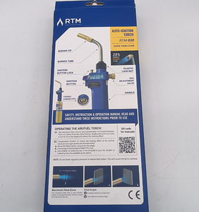 Soplete <span class=keywords><strong>de</strong></span> <span class=keywords><strong>Gas</strong></span> Propano Turbo Max Heat RTM-030 para Soldar y Reparar Tuberías <span class=keywords><strong>de</strong></span> Cobre - Product Image 3