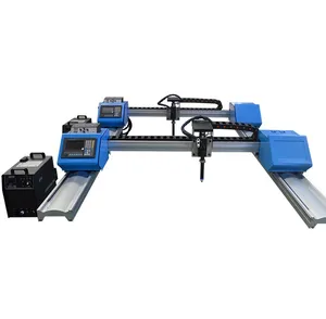 Portable Gantry CNC Plasma Cutter Metal Cutter 0-150mm Cutting Thickness 2.9 Meter Cutting Width 6 Meter Cutting Length