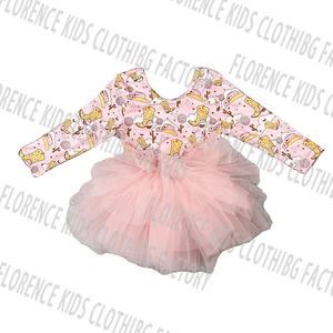 DH ODM <span class=keywords><strong>elegante</strong></span> con Design <span class=keywords><strong>elegante</strong></span> con motivo a cartone animato tutine a maniche lunghe in pizzo per bambina - Product Image 1
