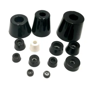 Standard Anti Slip Shock Absorb Screw Mount Rubber Feet For Chair/Furniture/Cut Board/Machine