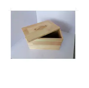 木制面包盒橡胶木面包店厨房装饰收纳器带切菜板盖保持新鲜批发装饰面包箱