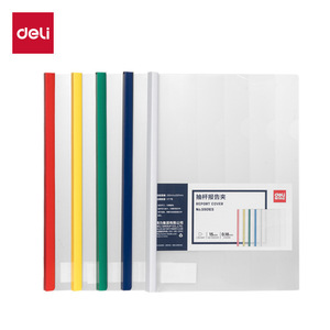 Deli 5901ES Porte-documents A4 15mm avec clip à tige, organiseur en PVC, classeur pour documents - Product Image 2