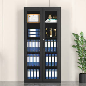 <span class=keywords><strong>Armoire</strong></span> de rangement <span class=keywords><strong>à</strong></span> prix avantageux avec serrure de bonne qualité, porte en verre <span class=keywords><strong>à</strong></span> deux battants, style <span class=keywords><strong>armoire</strong></span> <span class=keywords><strong>à</strong></span> dossiers - Product Image 5