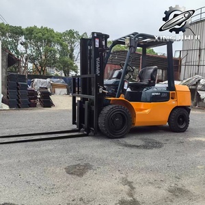 Montacargas TOYOTA 7FD30 de 3 toneladas, usado, procedente de Japón, con motor 1DZ-2, máquina de segunda mano, a gasolina, 3000 kg. - Product Image 3