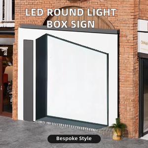 Kinh doanh chiếu sáng cửa hàng tùy chỉnh lưỡi Saloon chiếu dấu hiệu treo vuông lightbox - Product Image 4