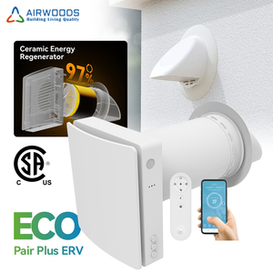 Unité murale silencieuse de récupération de chaleur par échange d'air, pour <span class=keywords><strong>la</strong></span> ventilation et <span class=keywords><strong>la</strong></span> récupération de chaleur intérieure dans les systèmes HVAC commerciaux - Product Image 1