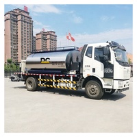 Camion distributeur d'asphalte d'usine, pulvérisateur d'asphalte liquide, camion de construction routière avec distributeur d'asphalte