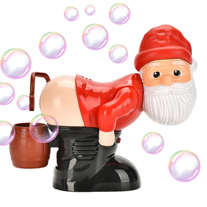 Machine à Bulles Amusante Du Père Noël Avec Lumières Clignotantes Et Musique Souffleur De Bulles De Noel Pour Lexterieur Et~p152796972