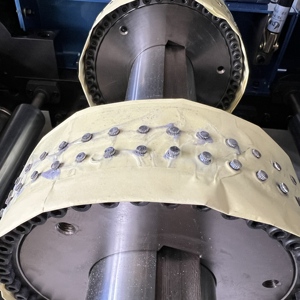 Hot bán tốc độ cao đa lớp đấm máy dễ dàng hoạt động PLC màn hình cảm ứng điều khiển mịn Xử lý giấy lõi mới - Product Image 4