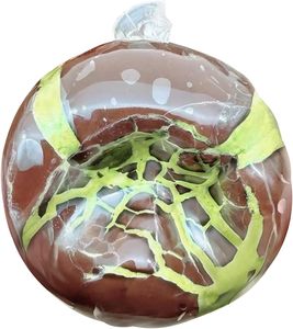 Pelota Antiestrés de Chocolate Crujiente Extra Grande de 10 cm, Juguete de TPR con Textura de Cera, Pelota Antiestrés Hecha a Mano, Juguetes Sensoriales Suaves - Product Image 1