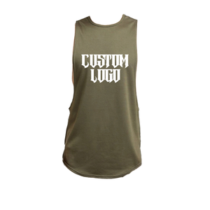 Custom Men Tank Tops Gym Shirt Fitness <b>Stringer</b> <b>Vest</b> Breathable Knitted Cotton Plus Size Workout Running Training Wear Bulk Sale - Product Image 1