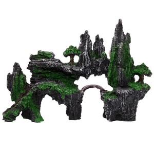 Artificial Rock Resin Aquarium Decoration Rockery Simulation Ornament Eco Friendly Landscaping Decor - Product Image 1