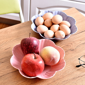 Plato de plástico con forma de flor para frutas, plato pequeño para aperitivos, para fiestas y uso doméstico. - Product Image 2