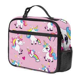 Nuova <span class=keywords><strong>Borsa</strong></span> Porta Pranzo per Studenti con Design Cartoon, <span class=keywords><strong>Borsa</strong></span> Pranzo <span class=keywords><strong>Unicorno</strong></span> per Bambini, Graziosa <span class=keywords><strong>Borsa</strong></span> Pranzo per Ragazze - Product Image 3