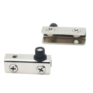 Furniture Fittings Iron Glass Door Clamp Clip Holder Pivot Hinge Closet Door <strong>Window</strong> Magnetic <strong>Catches</strong> - Product Image 3
