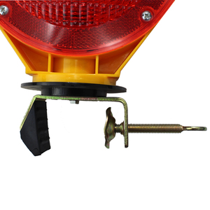 CITICITY UV Resistant Waterproof Solar Barricade <b>Light</b> LED Flashing Traffic Warning Lamp for Road Construction Safety - Product Image 2