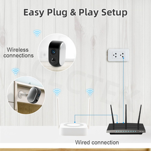 Lclctek tuya thông minh 3MP không dây CCTV Hệ thống camera Wifi <span class=keywords><strong>Home</strong></span> an ninh pin Powered máy ảnh P2P trạm giám sát Kit - Product Image 6