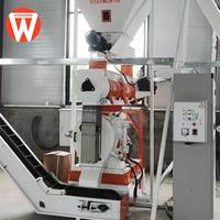 Strongwin SZLH320 Nouvelle usine de fabrication de granulés d'aliments pour volailles 3T/H, moteur électrique triphasé 380V, garantie 1 an, longue durée de vie