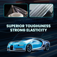 Film de protection de peinture PPF noir mat auto-réparant 7,5-8,5 mil, qualité USA, garantie 10 ans, rouleau de film protecteur TPH TPU pour voiture