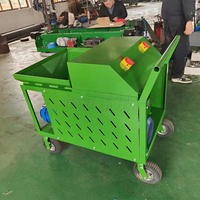 Machine de pulvérisation sur rail en plastique PTJ-120 80L, équipement de pulvérisation pour terrains de sport, machine de pulvérisation de revêtement en caoutchouc liquide
