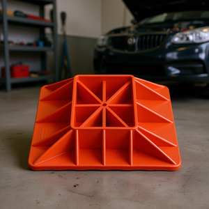 Base de soporte de gato de elevación alta Capacidad de 7000 libras Heavy-Duty 11,6 \ "X 11,6 \" Admite la mayoría de gatos de granja 7,3 \ "X 4,7 \" Gatos de coche rojos - Product Image 2