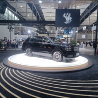 Plateforme tournante électrique pour voiture, taille personnalisée, homologuée CE, rotation à 360 degrés, pour salle d'exposition automobile et garage privé