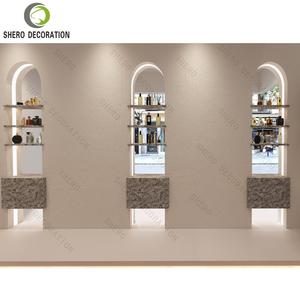 ตู้โชว์สินค้าแบบกำหนดเองสำหรับโชว์รูมน้ำหอมและร้านค้าปลีกเครื่องสำอางบำรุงผิวในห้างสรรพสินค้า - Product Image 2