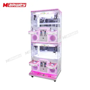 Doll Crane Boutique Toy Catcher Prize Arcade Game Machines 4 Players Plush Crane Claw Machine Manufacturer