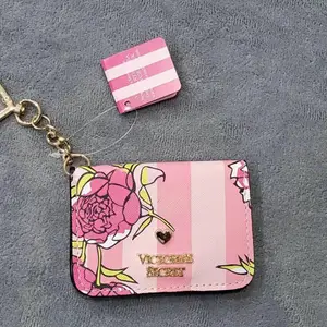 Gratis sampel dompet kecil wanita dompet Mini ritsleting pendek perempuan lucu dompet koin kulit Pu cantik dompet tangan wanita