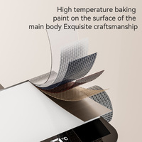 Nouvelle modification mitigeur de douche thermostatique de salle de bain exposé en aluminium avec système de douche à effet pluie à énergie hydroélectrique à LED