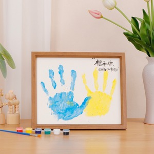 <span class=keywords><strong>Cornice</strong></span> Portafoto Fai-da-Te per Impronte di Mani, Regalo di San Valentino per Fidanzati, Include Kit per Impronte di Mani di Bambini - Product Image 4