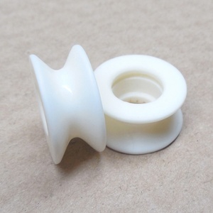 Rouleau en céramique solide avec roulement 99 #   Poulie de guidage de fil blanc, Pièces de machine à tresser - Product Image 5