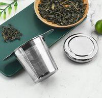 Infuseur à thé en acier inoxydable de qualité alimentaire pour thé en feuilles, filtre pour la maison, le bureau, la cuisine, usage quotidien