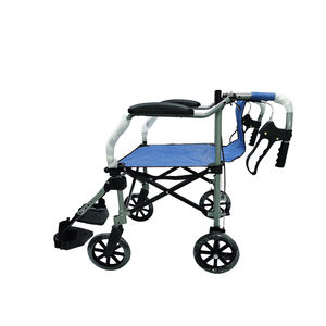 Sedia a Rotelle da Viaggio Leggera <span class=keywords><strong>e</strong></span> Pieghevole in Alluminio, Design Portatile con Borsa per Facile Trasporto - Product Image 3