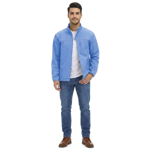 Chaqueta Softshell con Logotipo Personalizado de Bajo Pedido Mínimo, Chaquetas Softshell Impermeables de Alta Calidad Hechas en Pakistán - Product Image 1