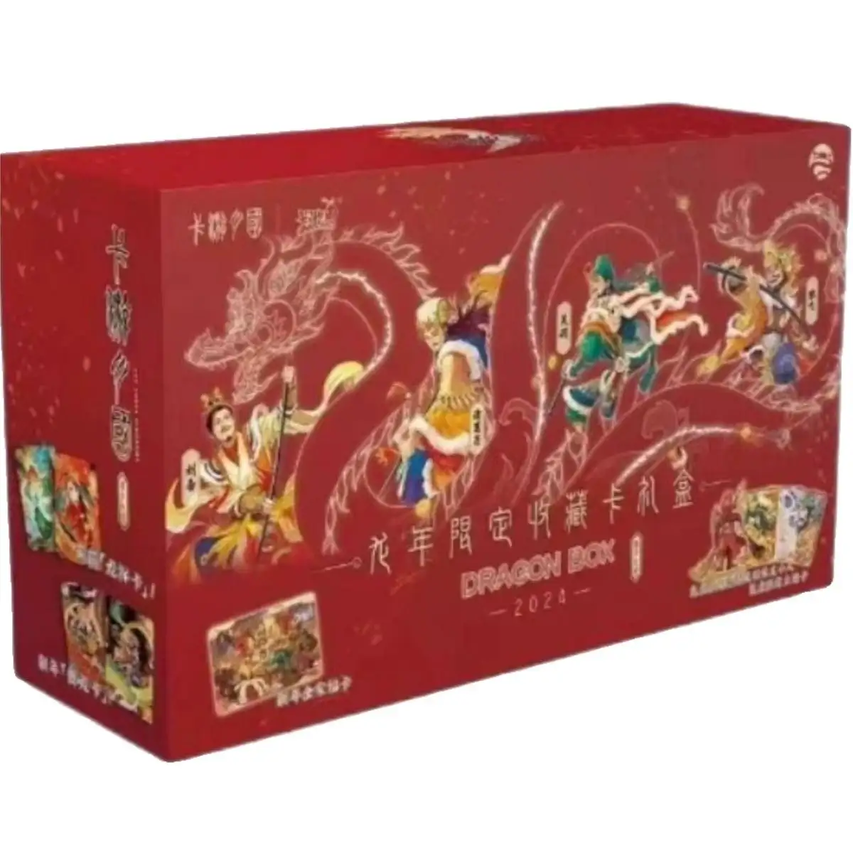 Caixa de presente de Ano do Dragão Caixa de cartas Kayou Três Reinos por atacado, cartão de jogo com edição autorizada